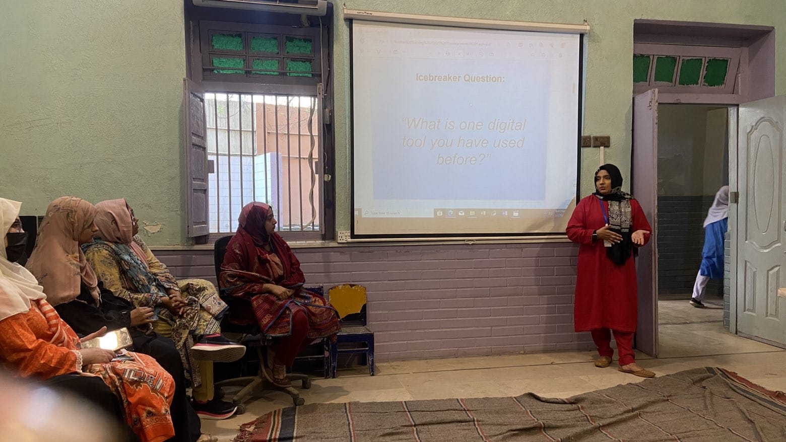 Sadiqa Akhter leading educator training